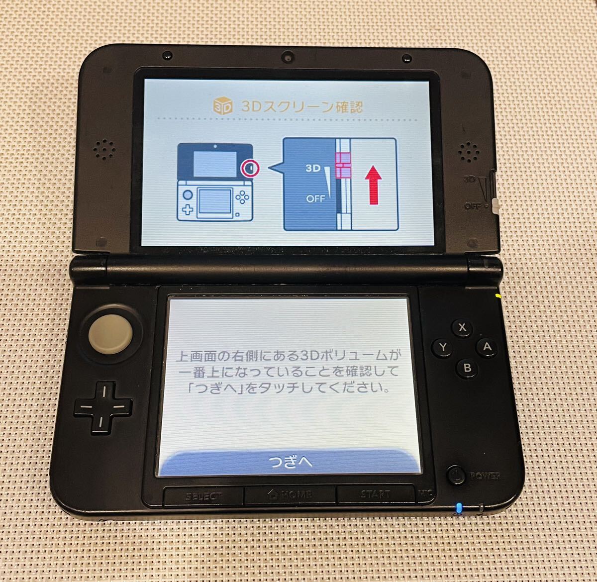 ニンテンドー3DSLL ブルーブラック 本体動作品　送料無料　付属品付き任天堂 Nintendo _画像5