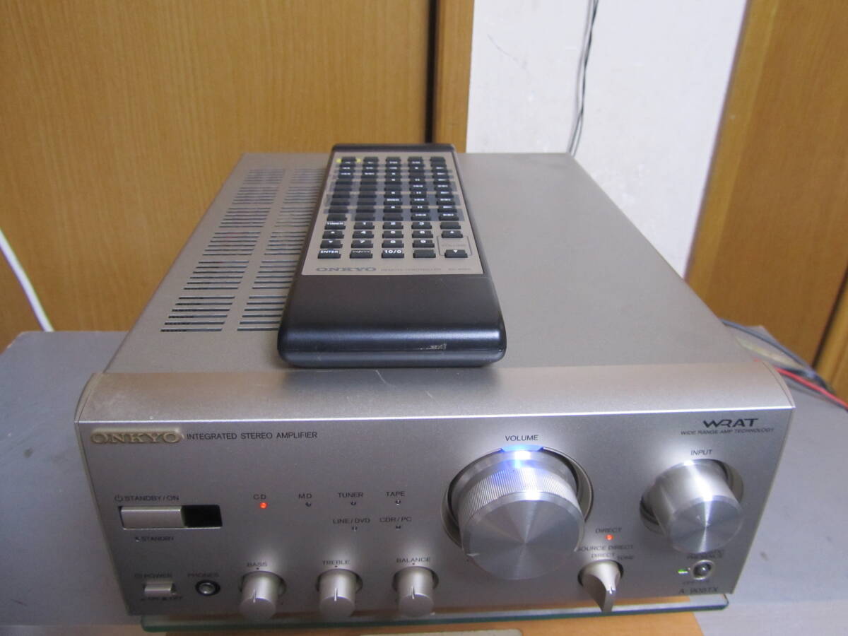 ONKYO A-905TX　動作確認済　リモコン付_画像3