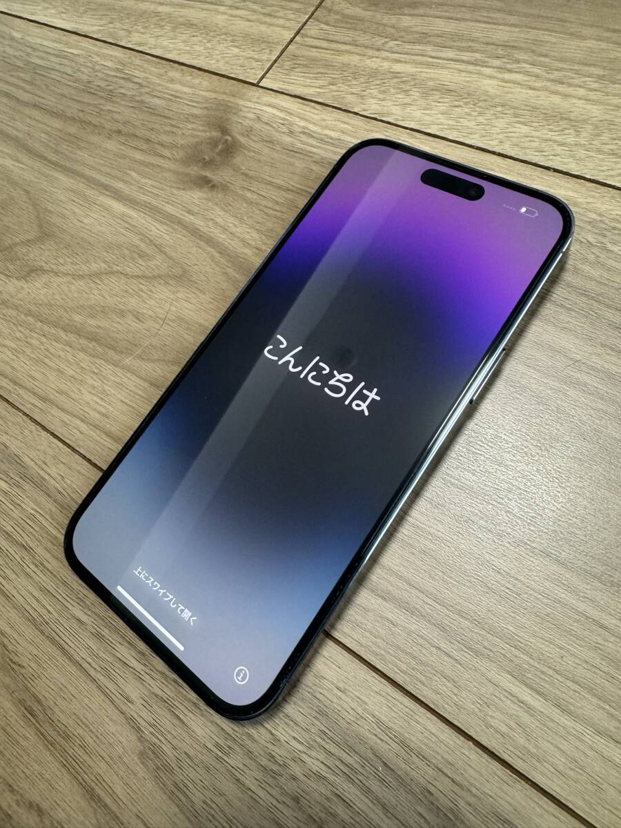 【中古品】iPhone14 Pro MAX 256G ディープパープル 美品_画像7