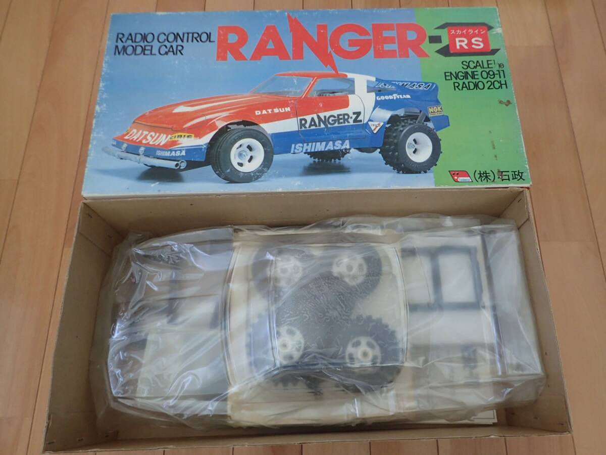  распроданный!! камень .1/10 RC комплект!! Ranger Z ( редкий!! Skyline RS Version)!! 80 годы неиспользуемый товар товар 100 иен ~ распродажа Junk .!!