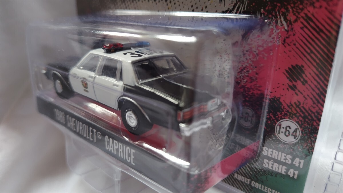 グリーンライト ハリウッド 1/64 1986 シボレー カプリス LAPD ロス市警 パトカー 1994年 映画 トゥルーロマンス 保管品 送料無料_画像4