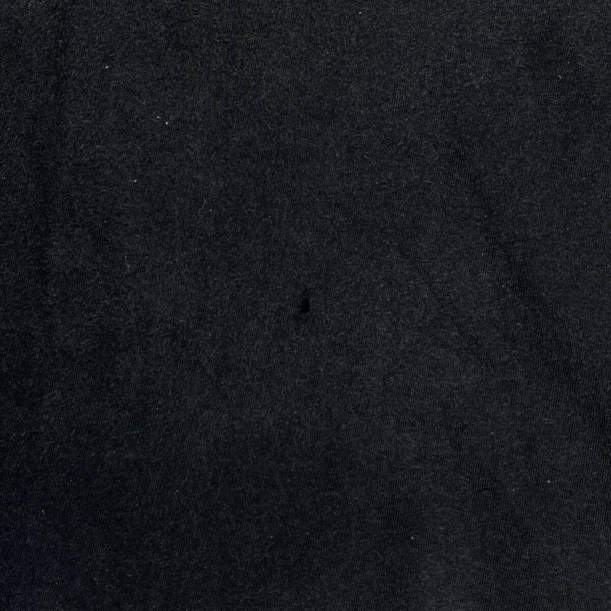 00s NIKE ナイキ ロゴ プリント 半袖 Tシャツ フェード ブラック XL y2k_画像5
