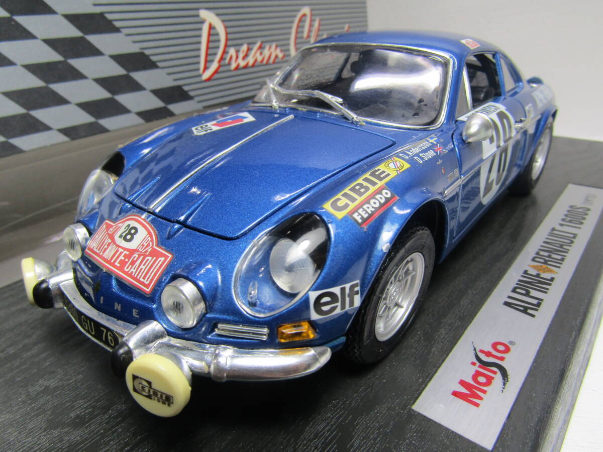 Yahoo!オークション - Alpine Renault A110 1600 S 1/18 Yahoo!オークション - Alpine Renault A110 1600 S 1/18