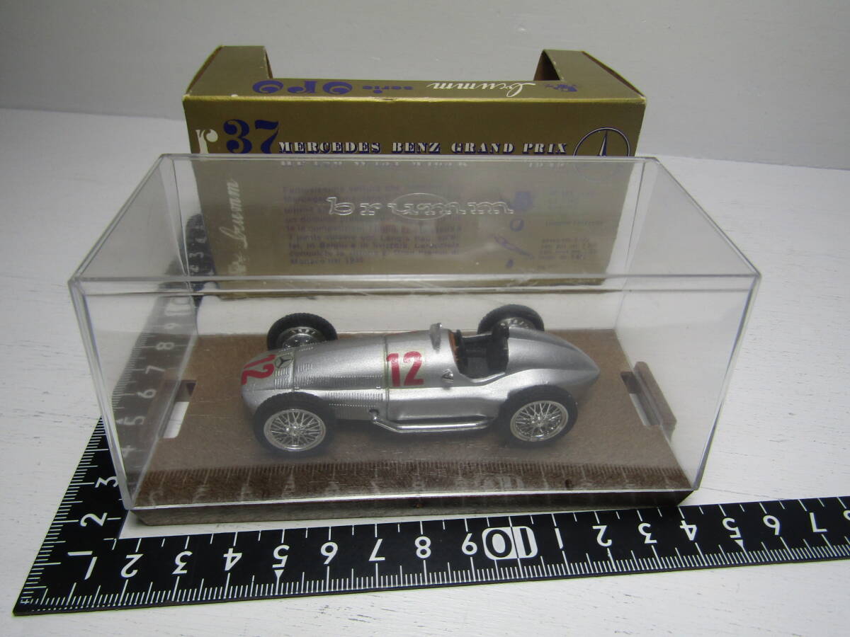 Mercedes Benz 1/43 メルセデスベンツ W154 M163 K HP480 1939 Daimler-Benz #12 GRAND PRIX GP Made in Italy BRUMM 製 W125 300SLR_画像8