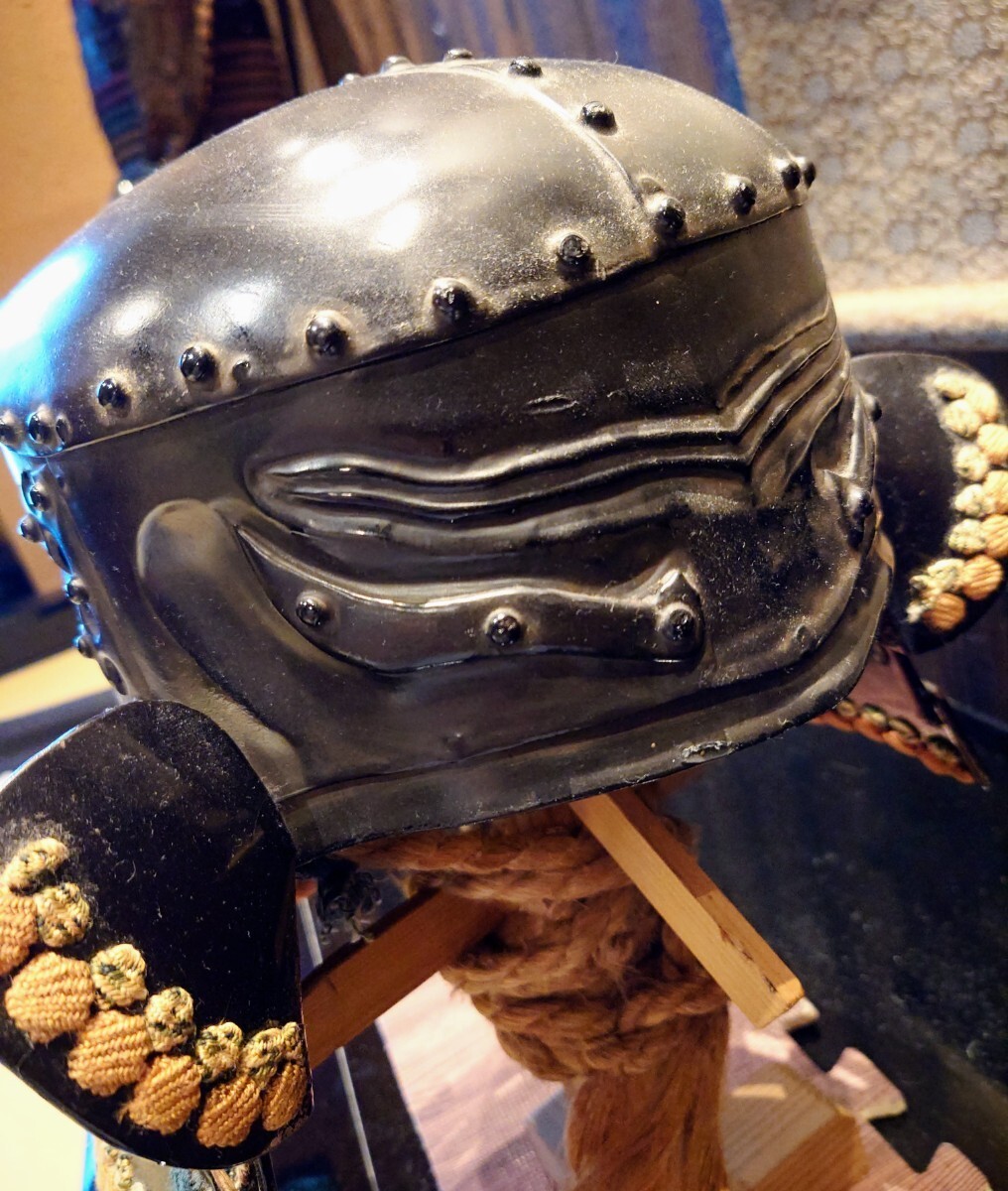  Sasaki house .. helmet armour armor elmet of armor Japanese sword sword . armor antique old fine art 