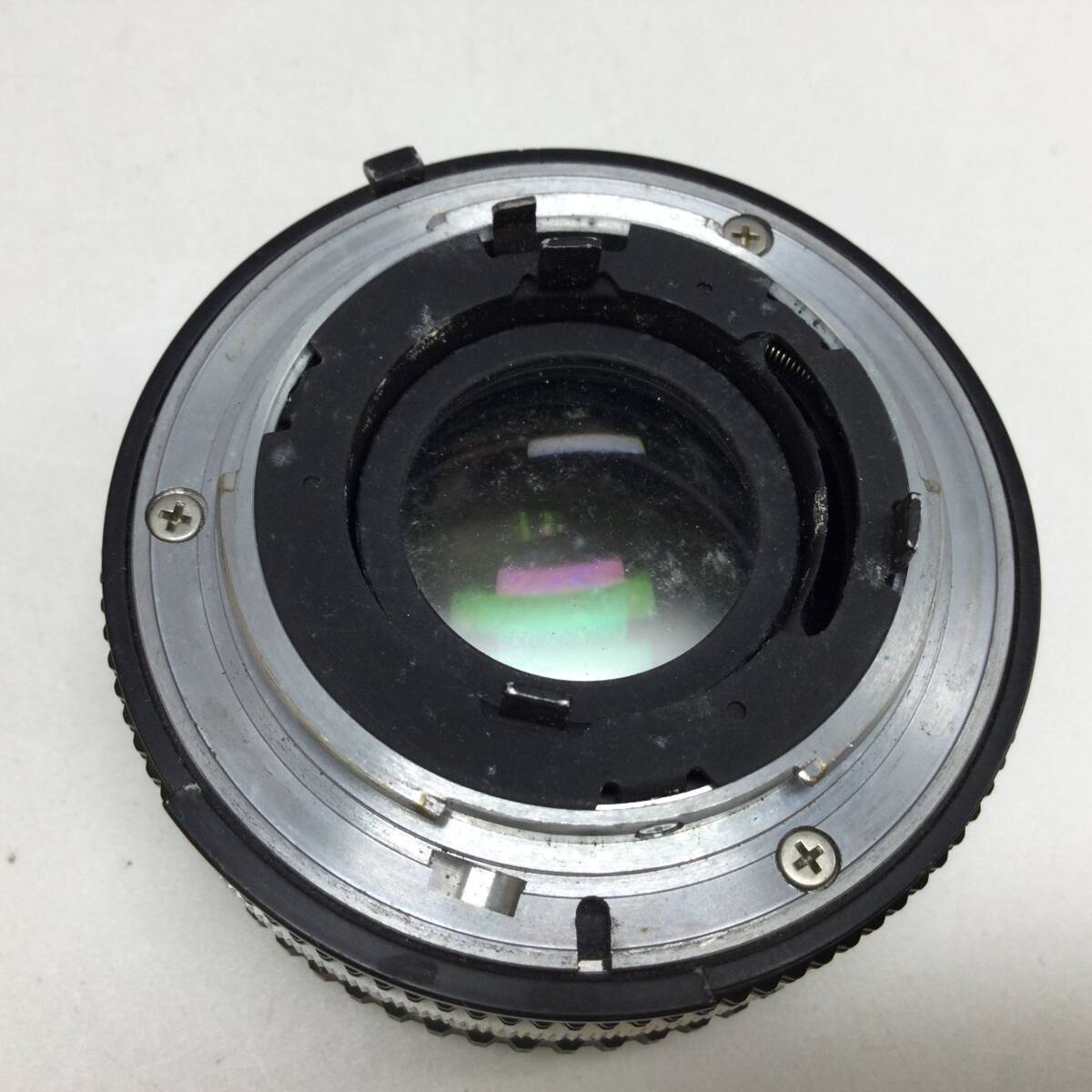 S33![ operation / precision not yet verification ] lens 2 point set Nikon Nikon NIKKOR-S*C Auto 1:1.4 f=50mm NIKKOR 50mm 1:1.8 present condition goods junk!