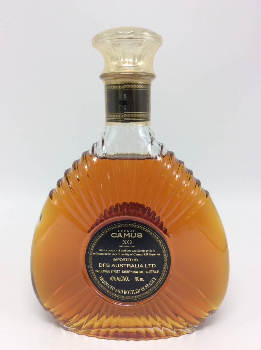 D10♪【未開栓】COGNAC CAMUS コニャック カミュ XO SUPERIOR スペリオール 700ml 40% ブランデー 古酒 洋酒 お酒 ♪_画像2