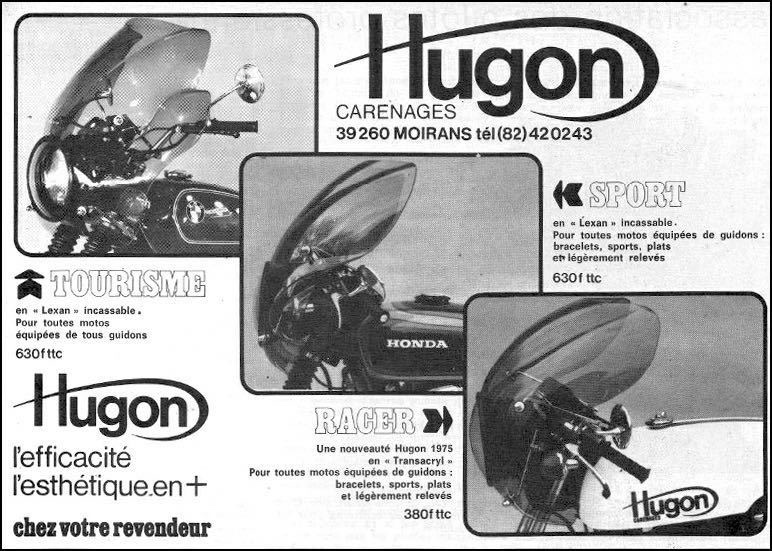 【当時物】hugon レーサータイプ 1スタ売り切り透明カウル Z1 Z2 z400fx gt380 gt750 gs400 cb750four kh250 400ヒューゴン