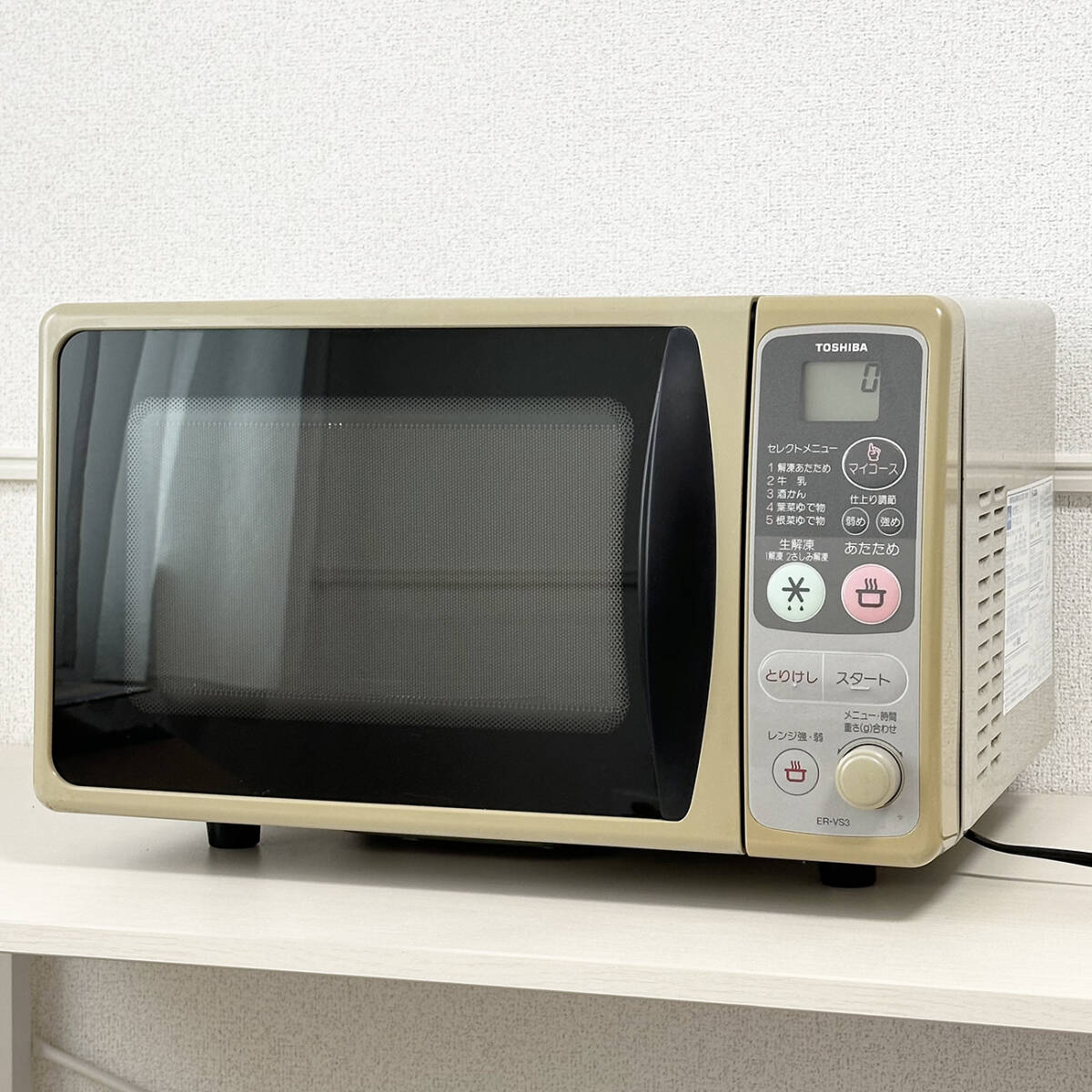 Yahoo!オークション - TOSHIBA 電子レンジ ER-VS3(C) 60Hz 98年 Yahoo!オークション - TOSHIBA 電子レンジ ER-VS3(C) 60Hz 98年