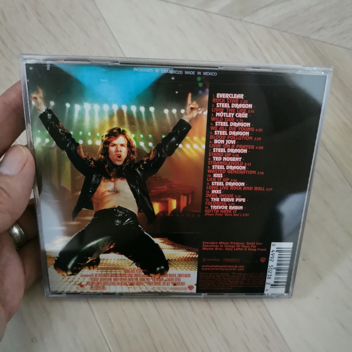 ROCK STAR 映画サウンドトラック 輸入盤 CD_画像2