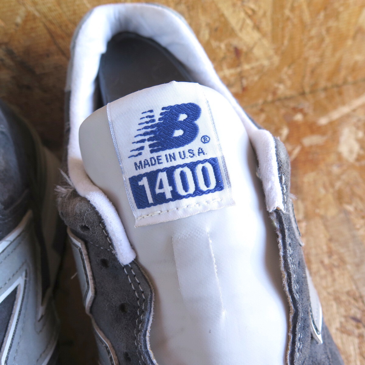 26cm USA製 M1400NV ニューバランス J.CREW別注モデル New Balance US8 レザー アメリカ製 M991 M992 MR993 M1300 NAVY オールスエード_画像10