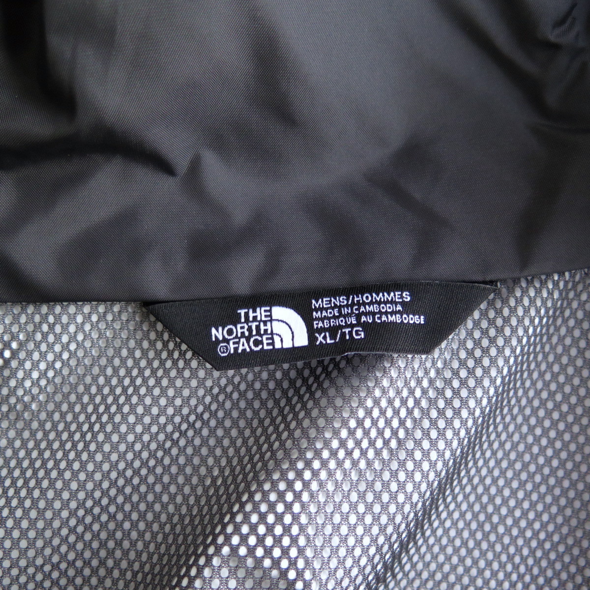 新品☆本物 XLサイズ THE NORTH FACE BOREAL JACKET ノースフェイス ナイロンジャケット GRAY グレー アメリカ USA ボレアル ジャケット_画像9