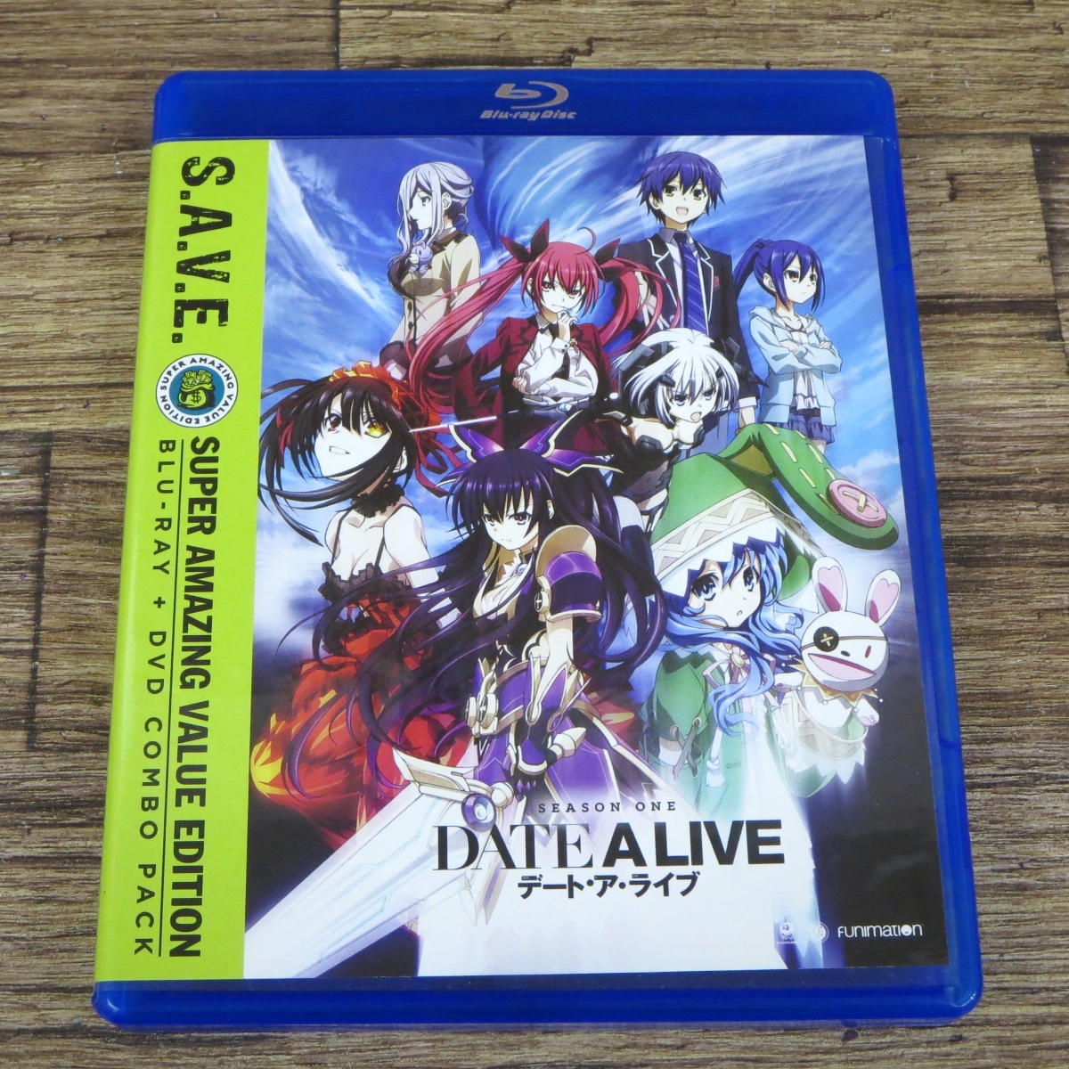 ■Date a Live デート・ア・ライブ Season One 全12話+OVA 北米版2Blu-ray+2DVD 日本語 英語■z31780_画像1