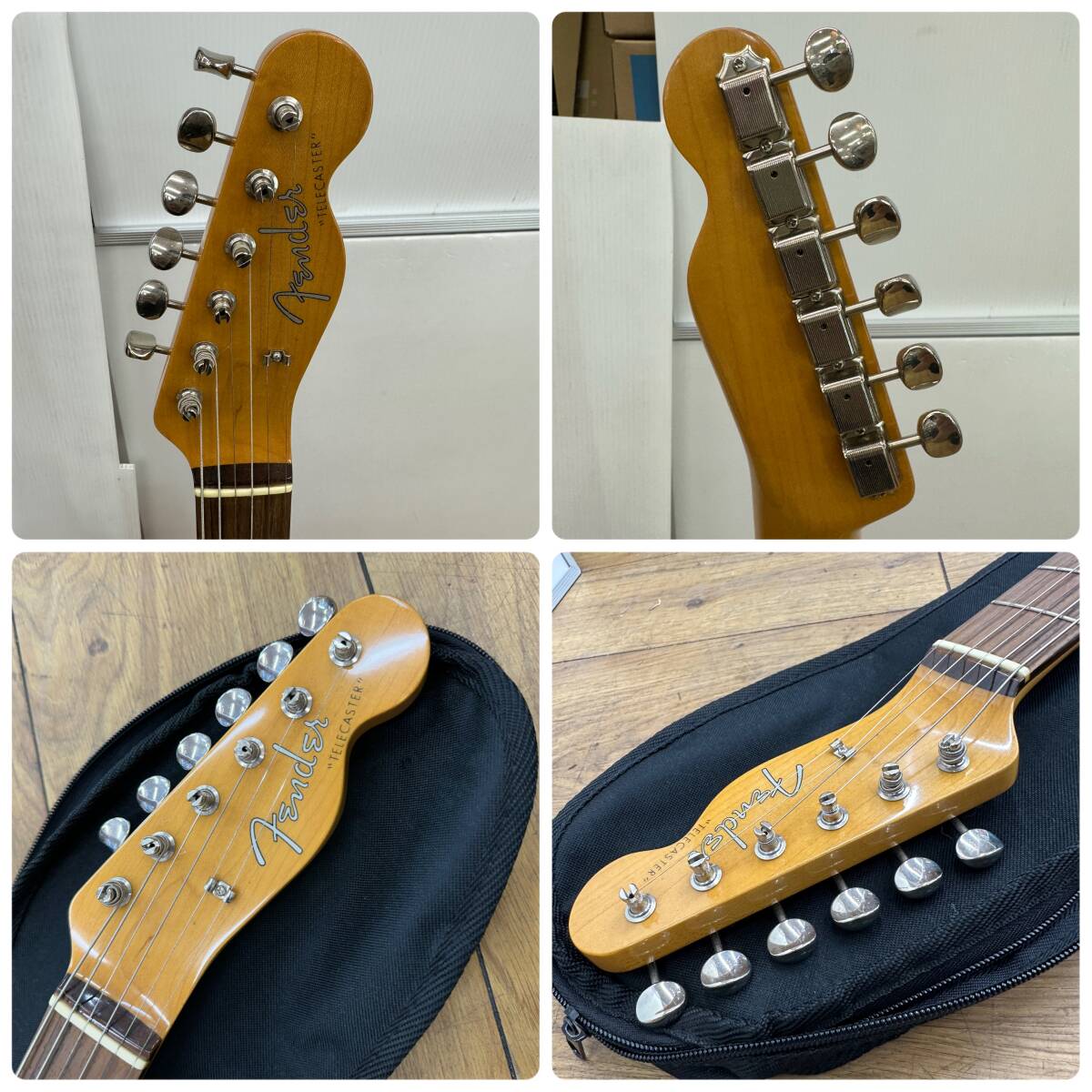 ☆★H1697 Fender Japan Telecaster フェンダー ジャパン テレキャスター R076732 キャンディ アップル レッド エレキギター ソフトケース_画像2