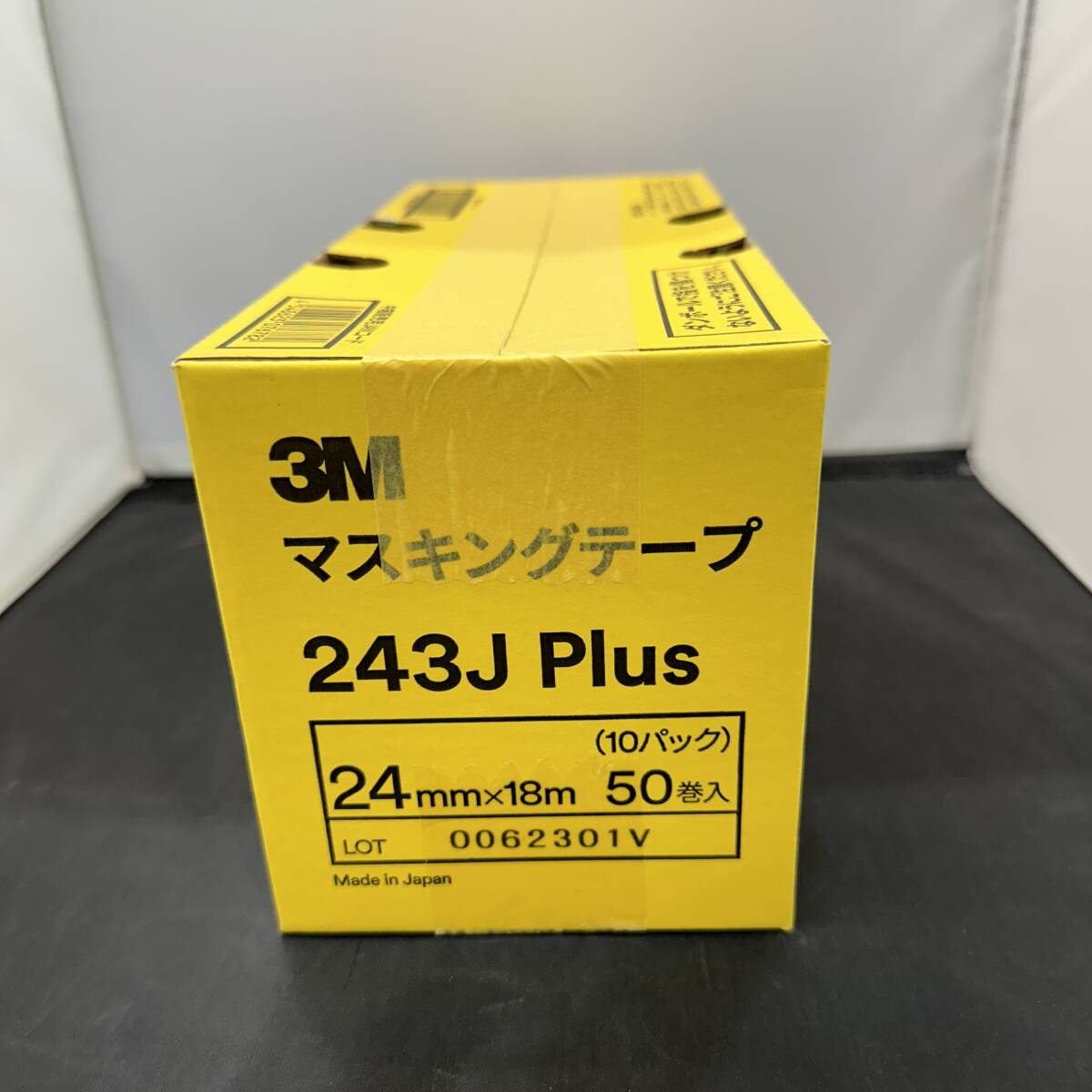 **H1726[ unopened unused goods * postage included ]3M masking tape 243J Plus 24mm×18m 10 pack 50 volume entering × 3 box set 