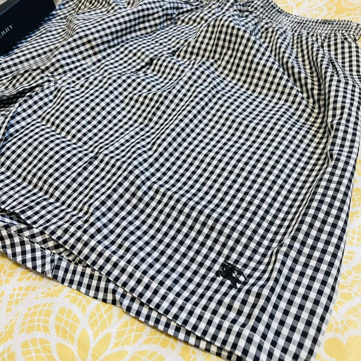 [ popular pattern ] new goods /BURBERRY/L size / trunks / Burberry / underwear men's / cotton 100%/ unused / regular goods / gentleman for brand anonymity delivery /noba check / in box / black 