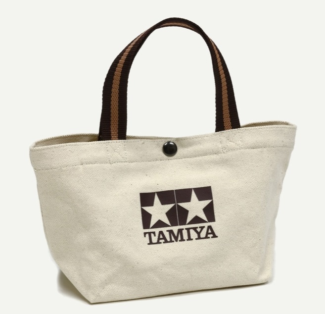 @ Tamiya Mini tote bag ( Brown ) new goods, unused, breaking the seal ending @ Mini 4WD @ that type production suspension. sama..