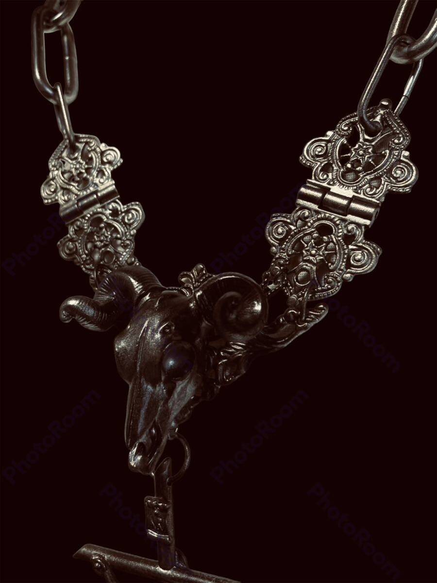 JＰG/ vintage Collection sample BUFFALO cross necklace _画像7