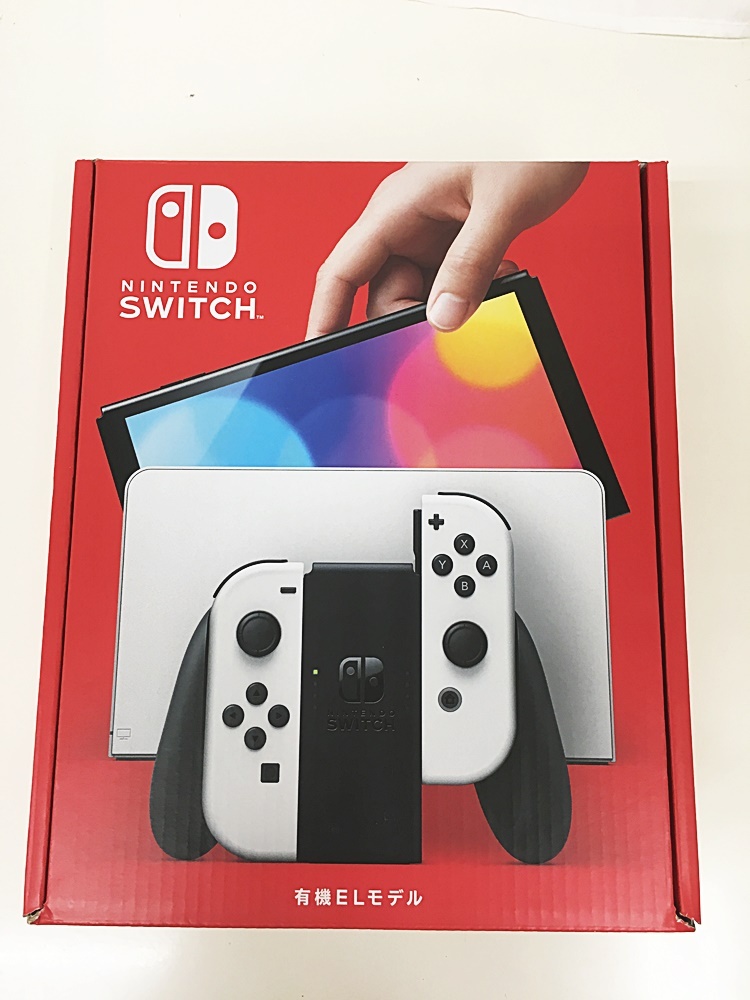 G-65-001 * unused goods *Nintendo Switch Nintendo switch have machine EL model white body other shop guarantee seal equipped 