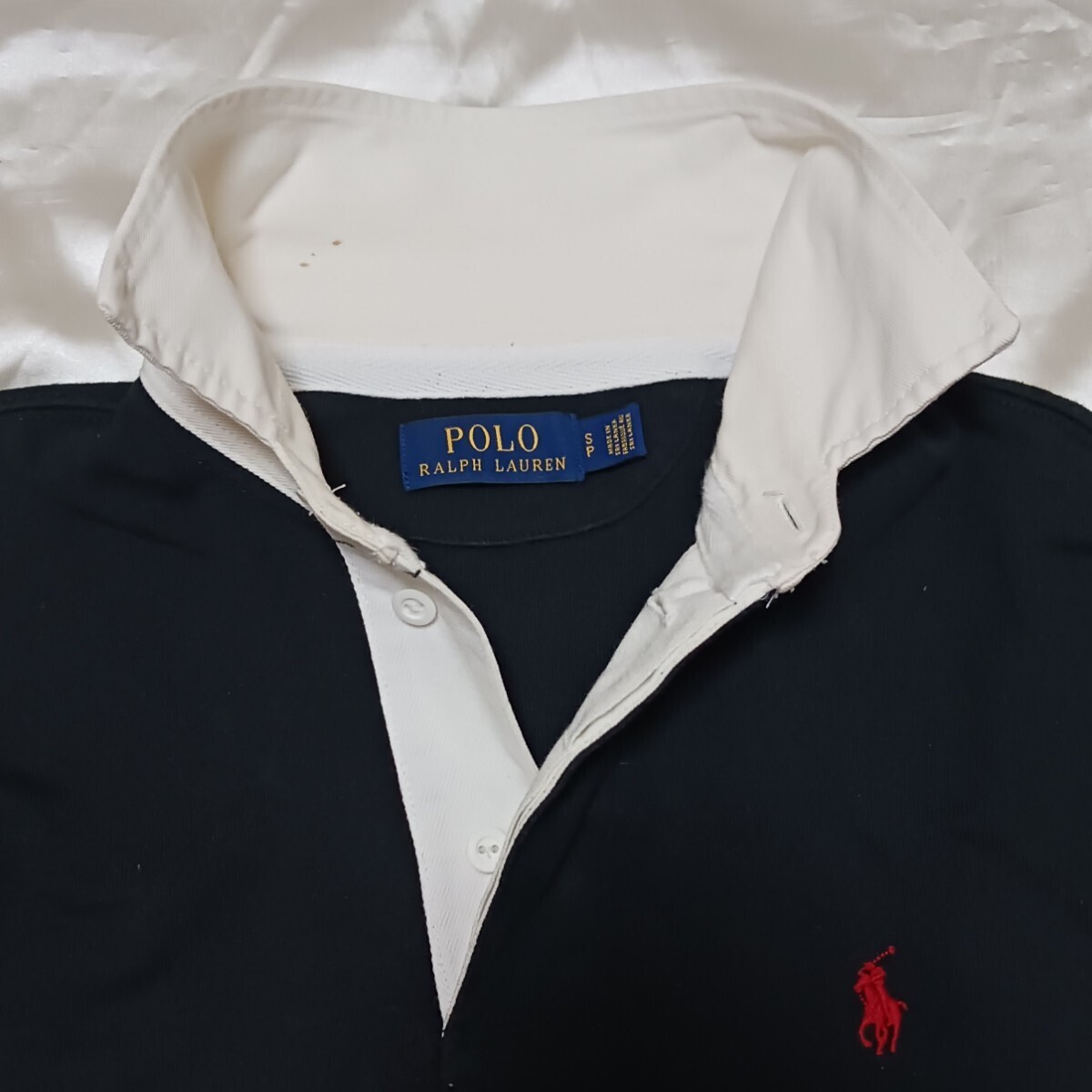 【Polo Ralph Lauren】ポロラルフローレンの黒いラガーシャツ_画像5