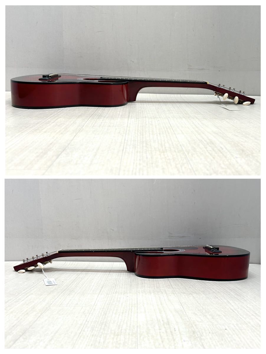 ◯セピアクルー ミニアコースティックギター W-50/RDS レッドサンバースト ソフトケース付き◯SepiaCrueの画像7