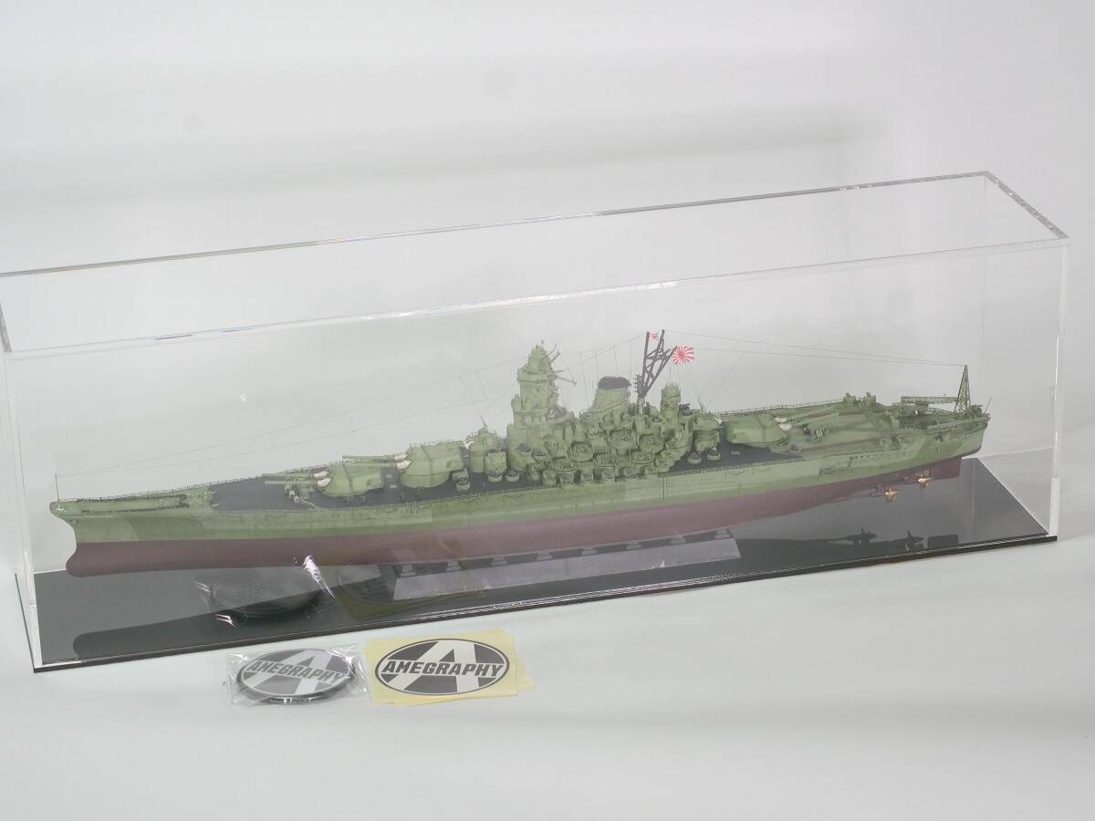  final product 1/700 Yamato type four number .111 number . battleship ..// IJN Battleship Kii // large Japan .. navy . boat model Amegraphy