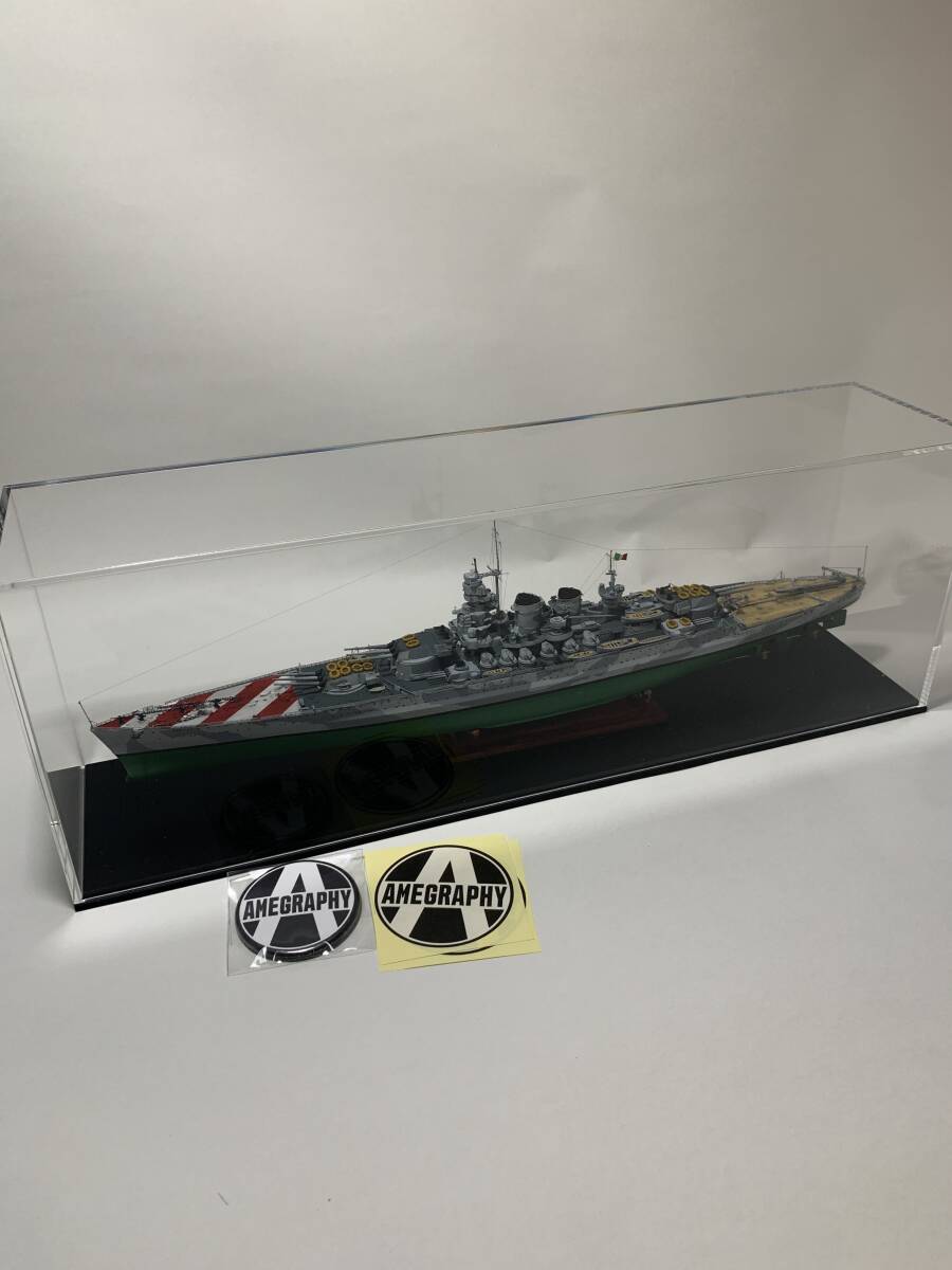 完成品 1/700 イタリア海軍 戦艦リットリオ // Italian Navy battleship Littorio 艦船模型の画像7