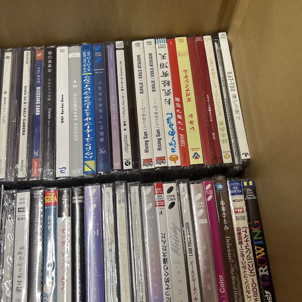未開封CD 100サイズ まとめ売り 約160枚 邦楽 洋楽 演歌の画像4