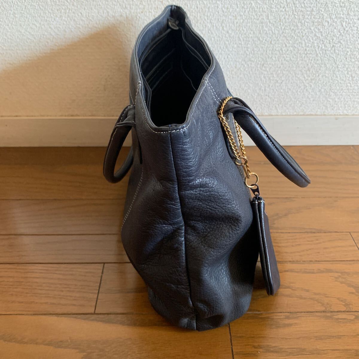 キタムラ トートバッグ ハンドバッグ 肩掛け可 黒 犬 レトリバー キタムラ トートバッグ ハンドバッグ 肩掛け可 黒 犬 レトリバー