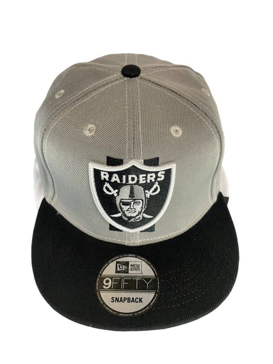 ニューエラ レイダースLAS VEGAS RAIDERS 9FIFTY スナップバック キャップ 帽子 メンズ レディース_画像3