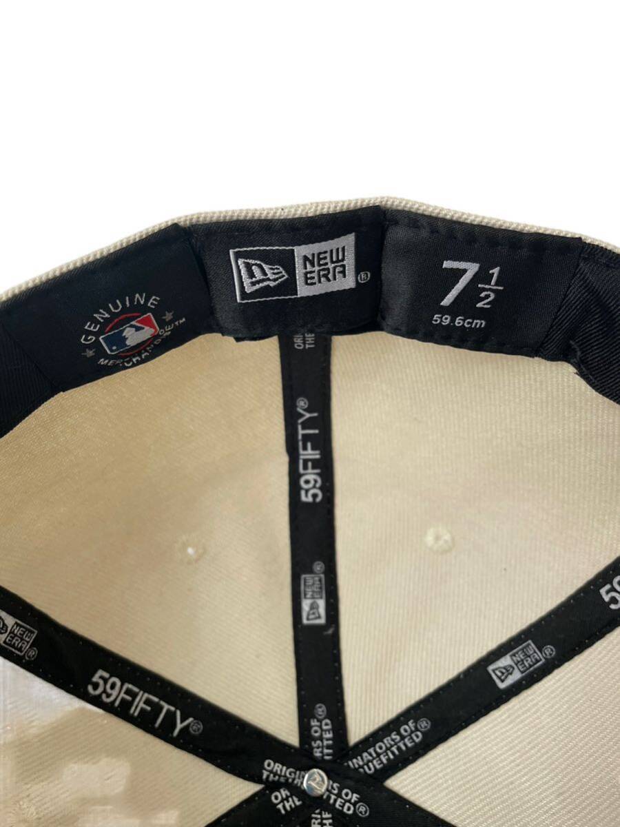 新品ニューエラ 59FIFTY ニューヨークヤンキース59.6cm MLB キャップ 帽子 メンズ レディース newera_画像6