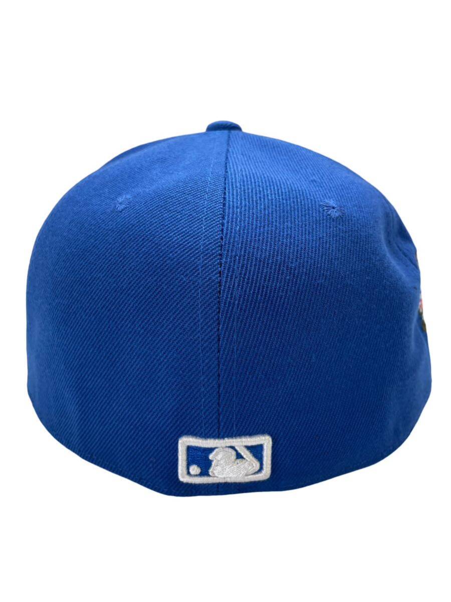 ニューエラ 59FIFTY 7 3/8 58.7cm ロサンゼル　ドジャースMLB キャップ 帽子 メンズ レディース ブルー_画像4