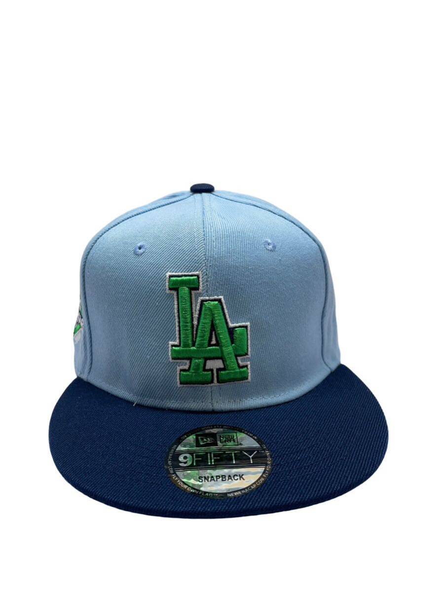  New Era 9FIFTY snap back Los Angeles doja-sMLB anniversary cap hat men's lady's large . sho flat 