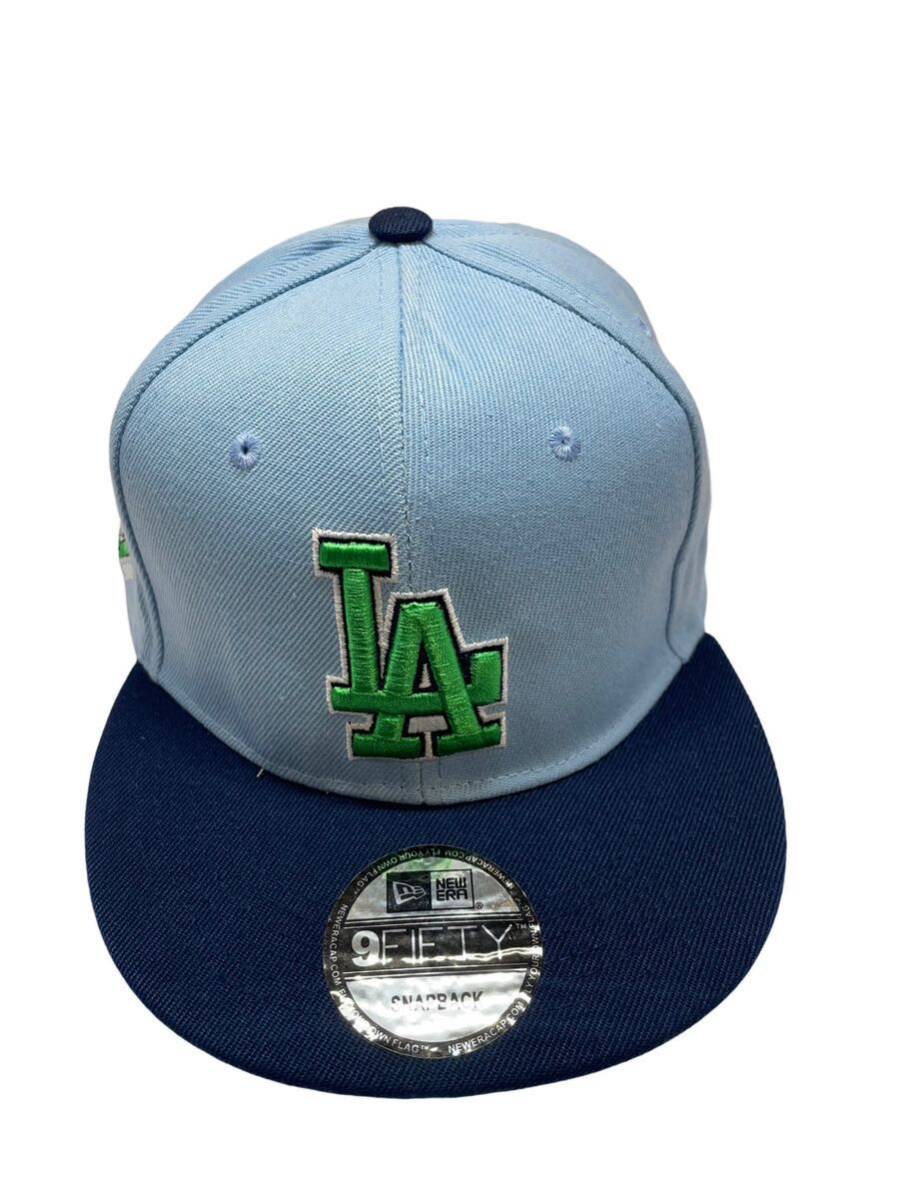  New Era 9FIFTY snap back Los Angeles doja-sMLB anniversary cap hat men's lady's large . sho flat 