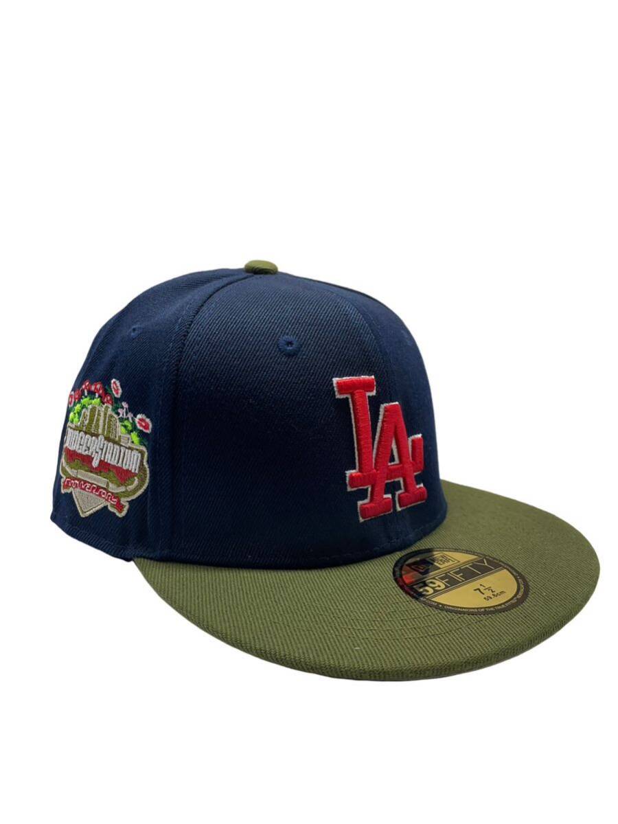 ニューエラ 59FIFTY 7 1/2 59.6cm ロサンゼル　ドジャースMLB キャップ 帽子 メンズ レディース 大谷翔平_画像1