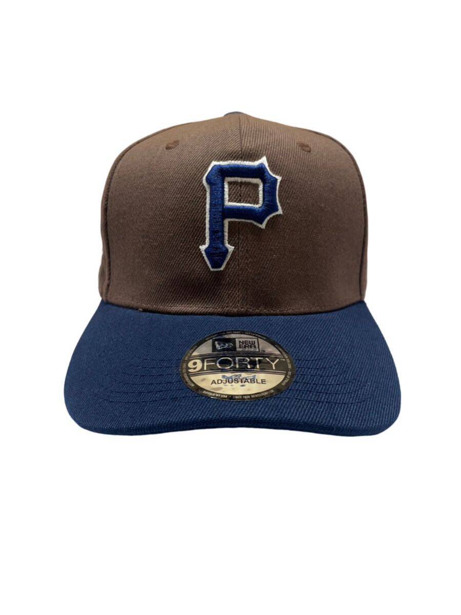  New Era 9FORTY snap back pitsu bar g Pirates MLB cap hat men's lady's newera