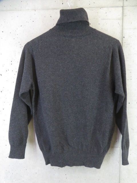 4150s16◆良品です◆カシミヤ100％◆Pearls＆Cashmere タートルネック カシミヤニットセーター M/カーディガン/ゴルフ/ジャケット/メンズ_画像5