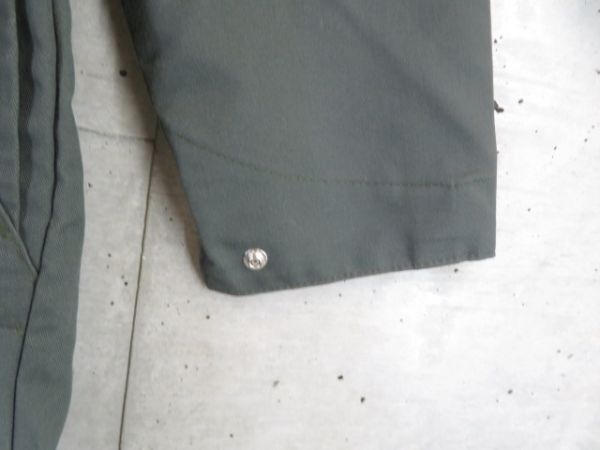 1150s25◆良品です◆DICKIES ディッキーズ 長袖ワークツナギ つなぎ/メカニックツナギ/オールインワン/ジャケット/アメカジ/作業着/整備_画像4