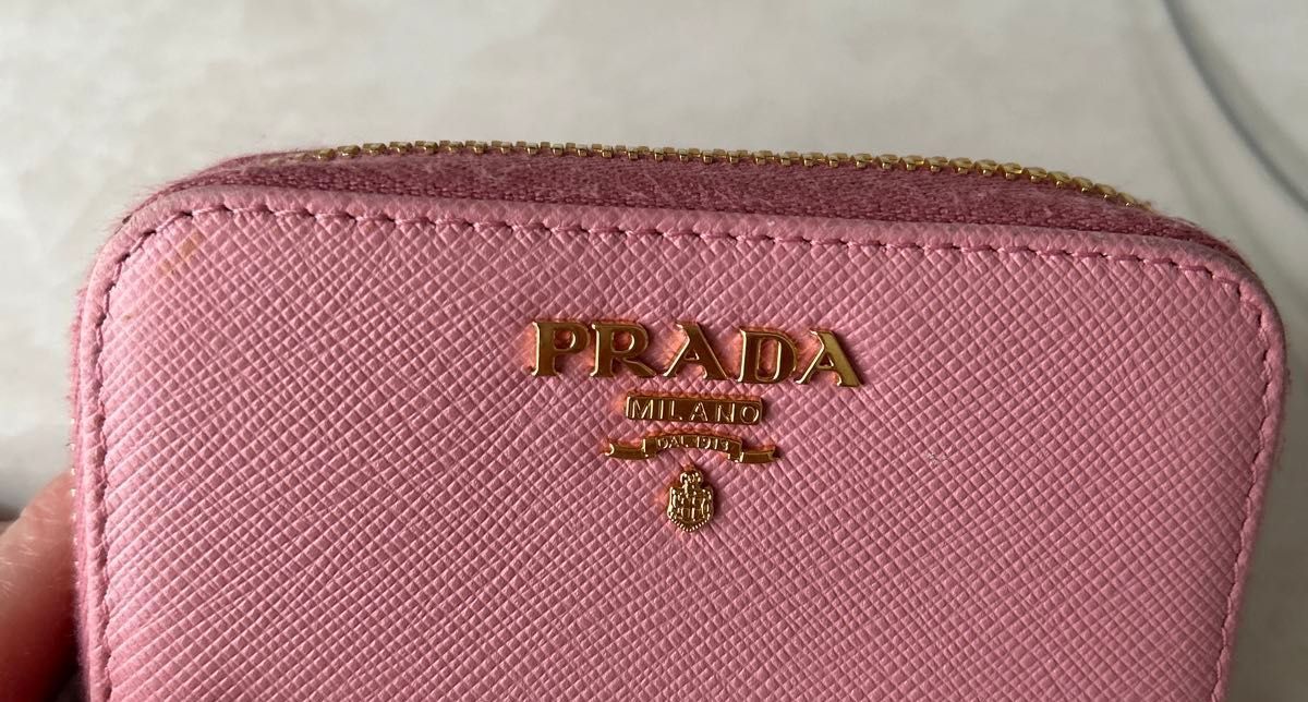 PRADA プラダ　コインケース　小銭入れ　ピンク