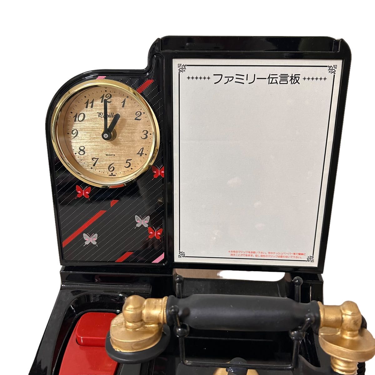 昭和レトロ テレフォン台 時計 オルゴール付 ビンテージ 電話 昭和レトロ テレフォン台 時計 オルゴール付 ビンテージ 電話