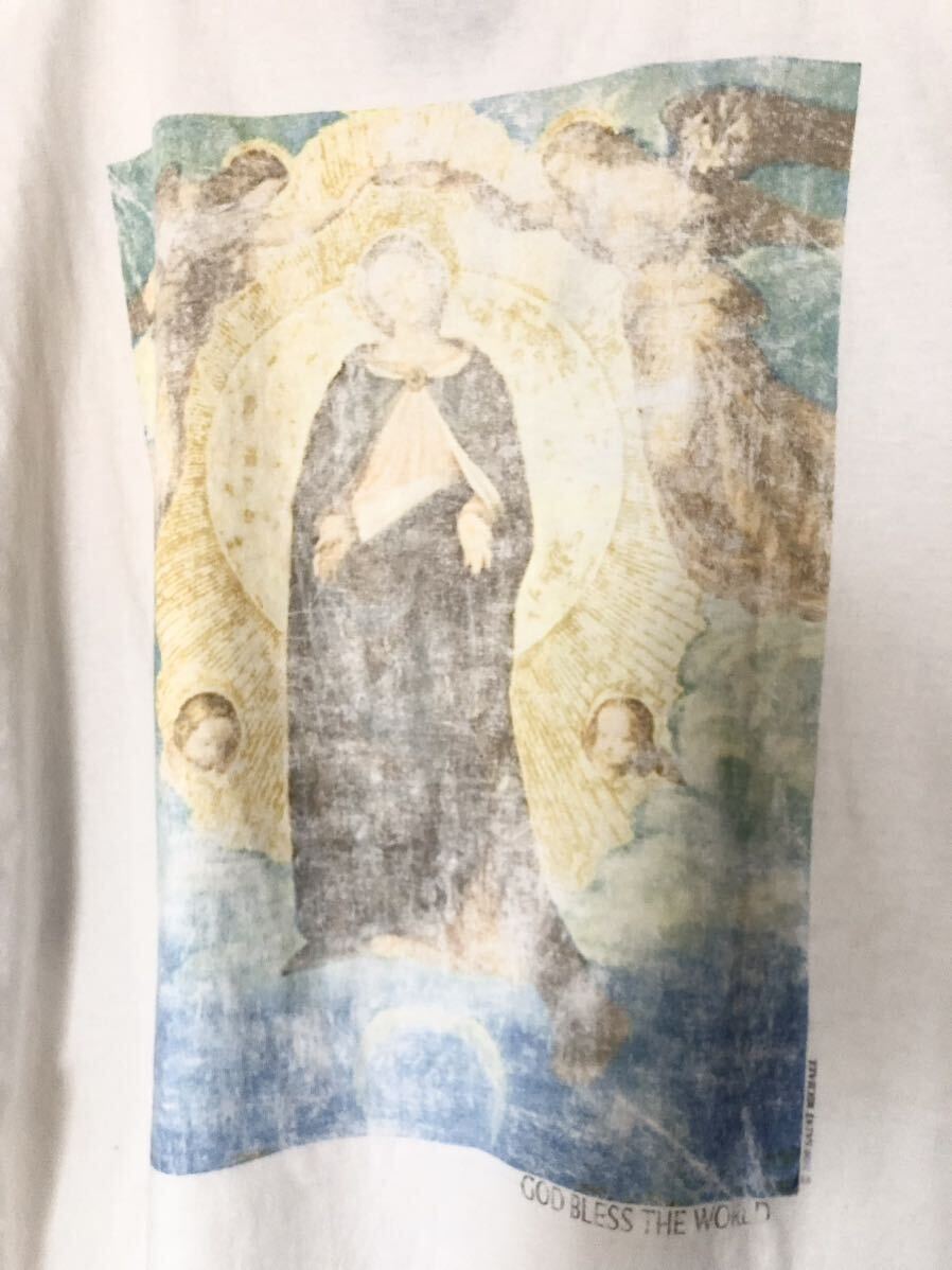 初期1st 20aw SAINT MICHAEL / JESUS CHRIST T-shirt/セントマイケル/Mの画像5