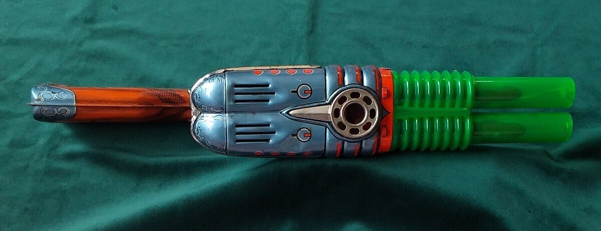  подлинная вещь жестяная пластина Space Ray Gun игрушка KO MADE IN JAPAN