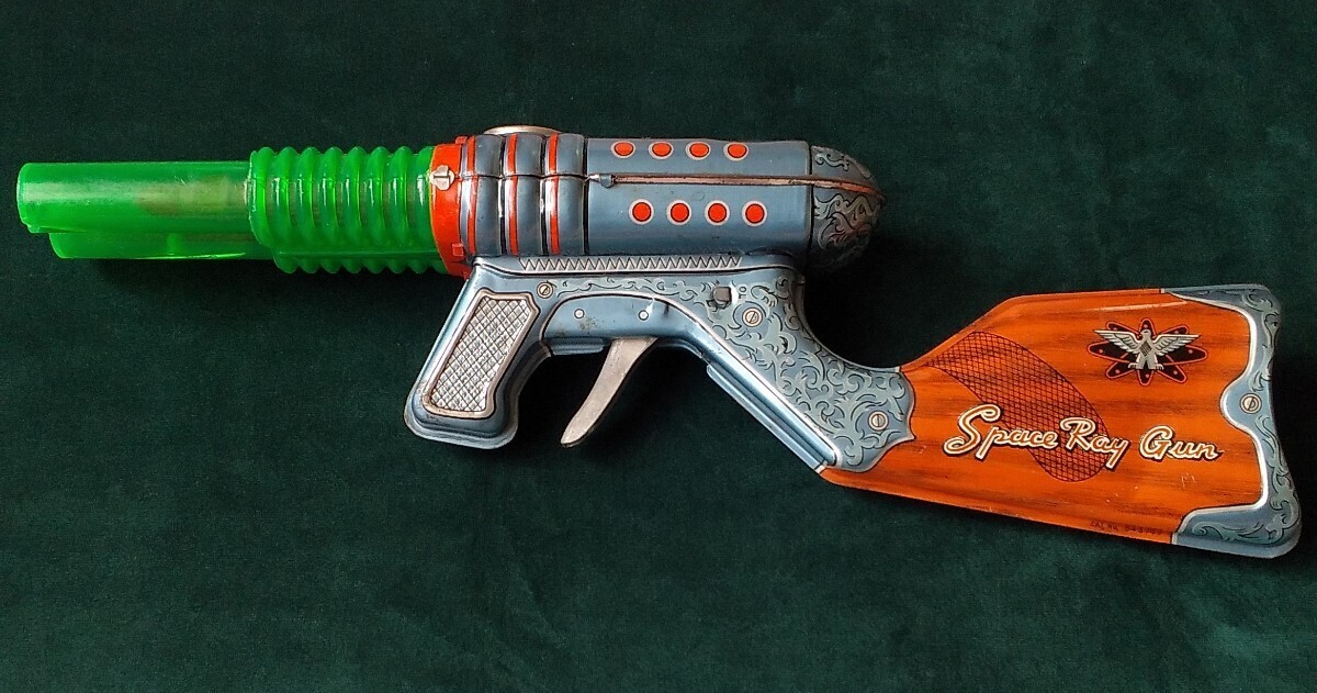 当時物 ブリキ Space Ray Gun おもちゃ KO MADE IN JAPANの画像1