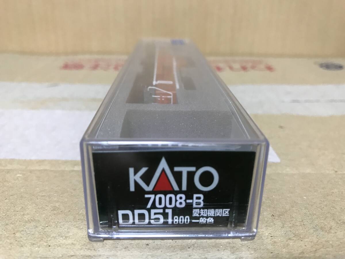 KATO 7008-B DD51 800愛知機関区 一般色です。の画像1