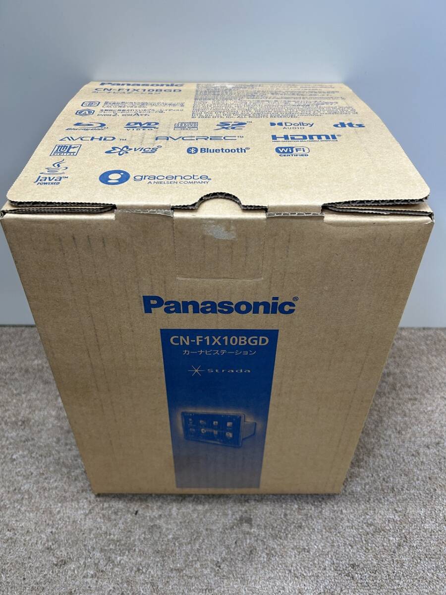 1円～！展示品☆Panasonic ストラーダ CN-F1X10BGD 有機EL 10インチSSDカーナビゲーション ブルーレイ再生♪_画像1