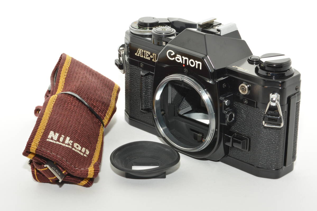 【外観特上級】Canon キャノン AE-1 ボディ ブラック　#s6824_画像1