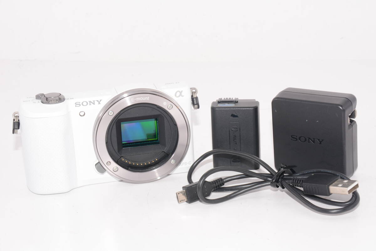 【外観並級】SONY ソニー α5000 ボディ ホワイト　#u1280_画像6