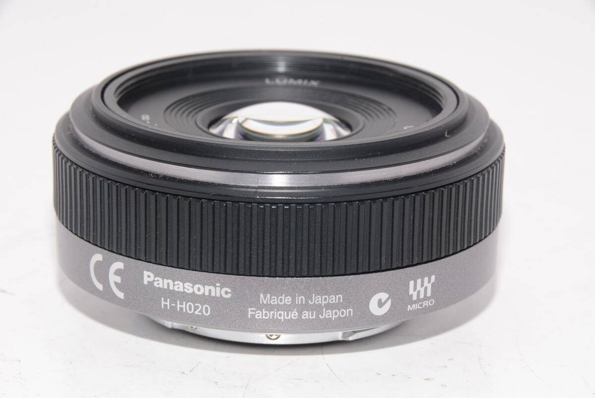 【外観特上級】PANASONIC パナソニック 単焦点G 20mm/F1.7 ASPH. H-H020　#u1319_画像4