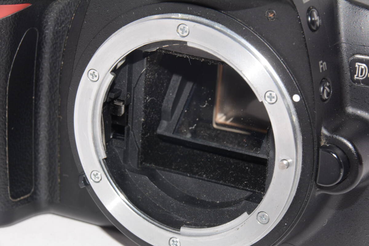 【外観特上級】Nikon デジタル一眼レフカメラ D40 ブラック ボディ　#u1326_画像6