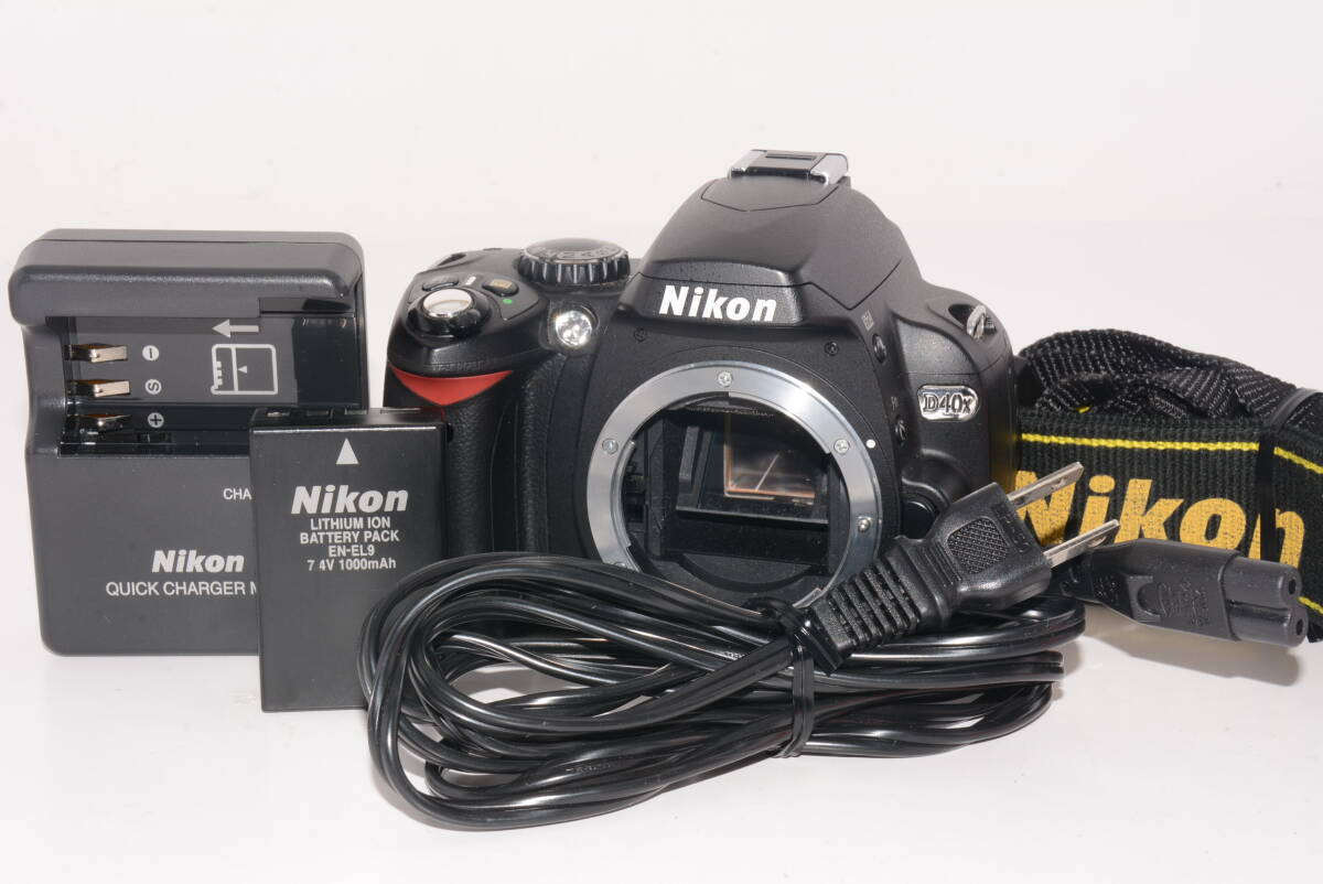 【外観特上級】Nikon ニコン D40X ボディ　#u1373_画像6